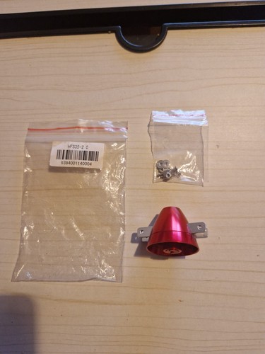 Alu turbo spinner 35mm rot - alu,