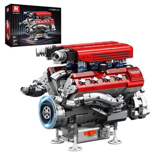Reobrix benzinmotor bausatz - reobrix, v8-benzinmotor-bausatz